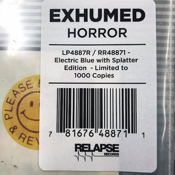 Horror (VINYL) | Near Mint (NM) Mint (M) - METAL / USED *NEAR MINT*