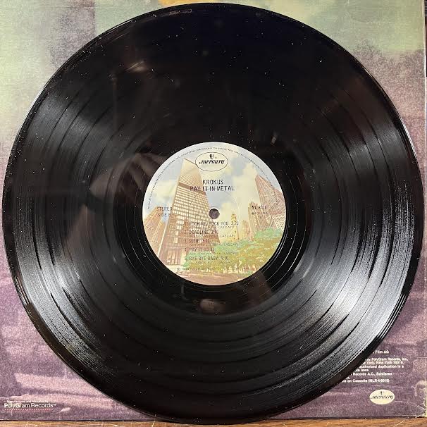 Pay It In Metal (VINYL) | Near Mint (NM or M-) Excellent+ (EX+) - METAL / USED *NEAR MINT*
