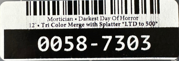 Darkest Day Of Horror (VINYL) | Near Mint (NM) Near Mint (NM) - METAL / USED *NEAR MINT*