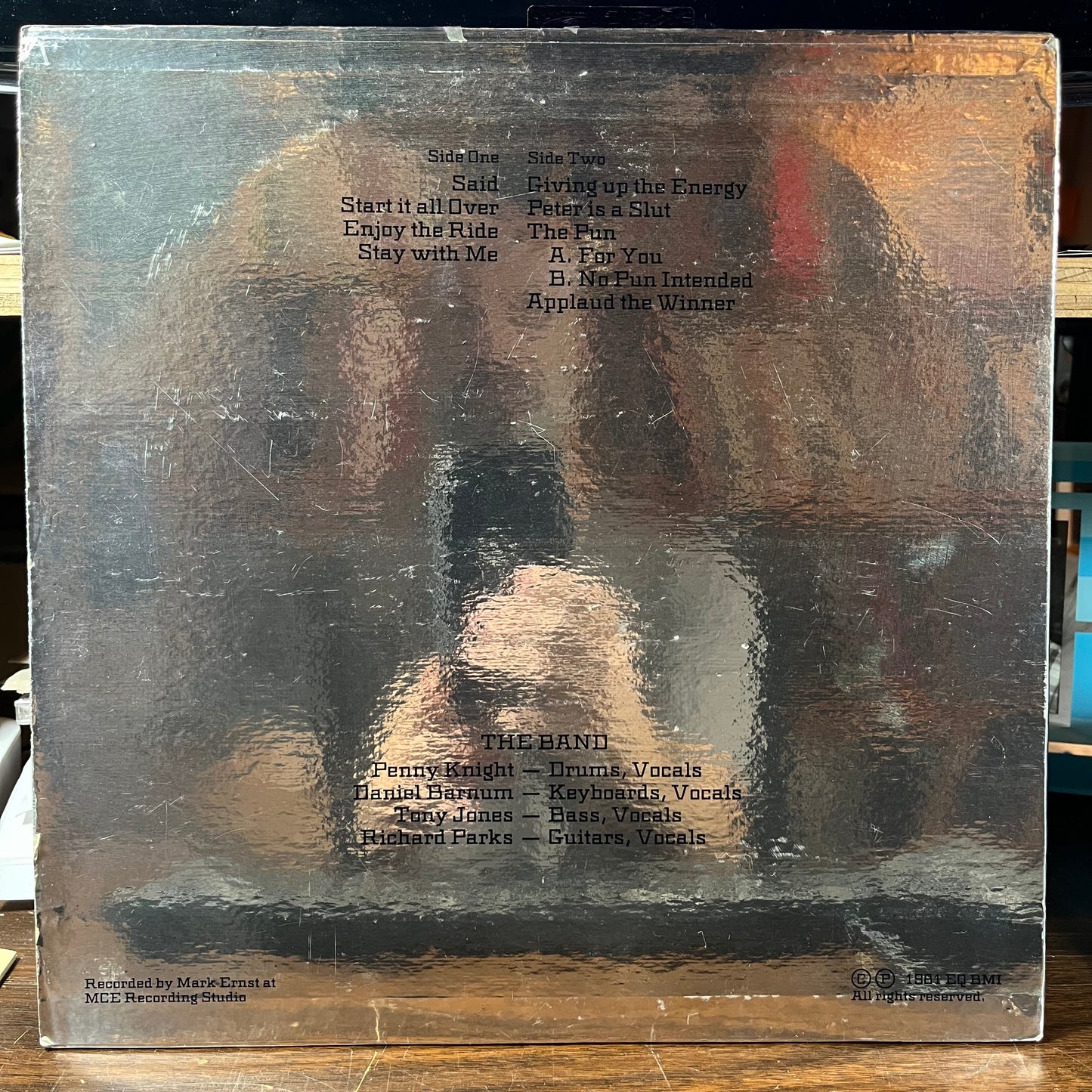 Giving Up The Energy (VINYL) | Near Mint (NM) Excellent (EX) - METAL / USED *NEAR MINT*