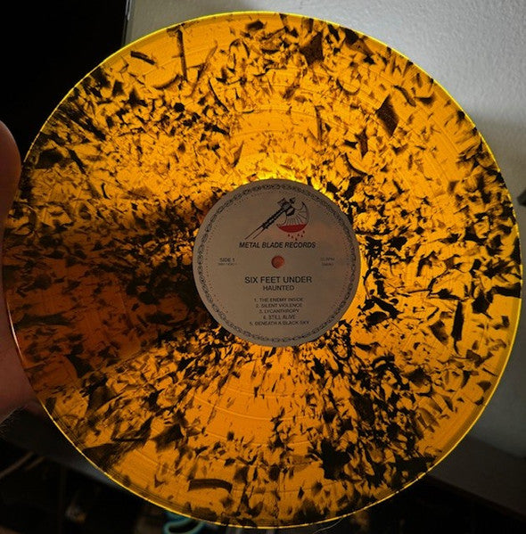 Six Feet Under - Haunted (ORANGE BLACK DUST VINYL LP METAL BLADE 3984-14093-5 2024) | Near Mint (NM or M-) Near Mint (NM) - METAL / USED *NEAR MINT*