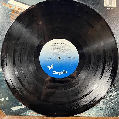 No Place To Run (VINYL) | Very Good Plus Plus (VG++) Very Good Plus (VG+) - METAL / USED *VERY GOOD++*