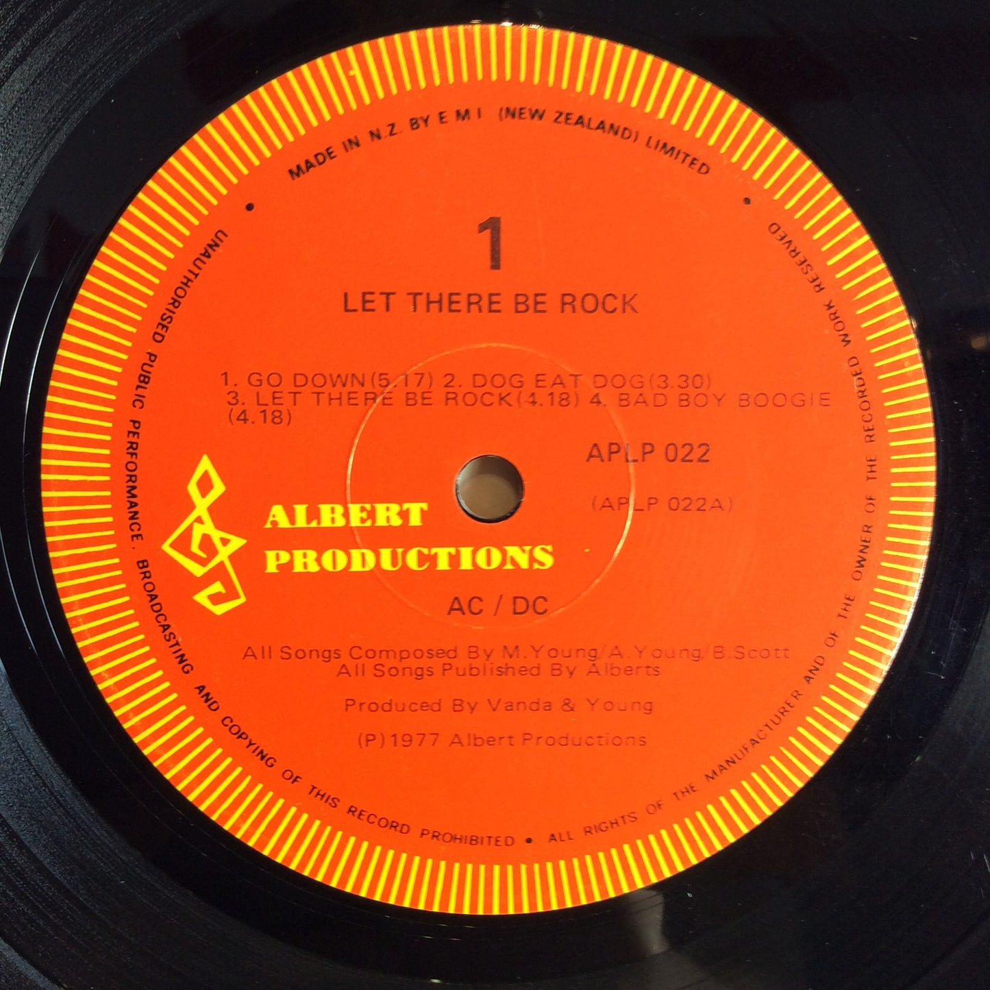 Let There Be Rock (VINYL) | Very Good Plus (VG+) Very Good (VG) - METAL / USED *VERY GOOD+*