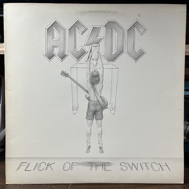 Flick Of The Switch (VINYL) | Very Good Plus (VG+) Excellent (EX) - METAL / USED *VERY GOOD+*