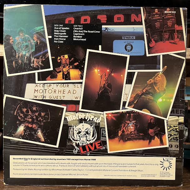 No Sleep 'til Hammersmith (VINYL) | Very Good Plus (VG+) Very Good Plus (VG+) - METAL / USED *VERY GOOD+*
