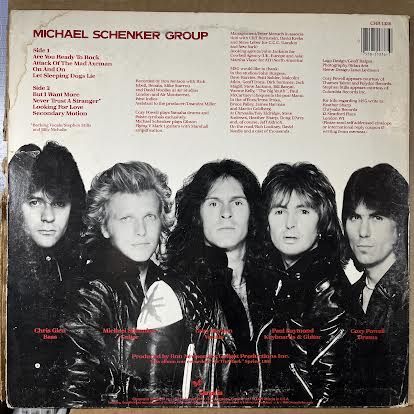 MSG (VINYL) | Very Good Plus Plus (VG++) Very Good (VG) - METAL / USED *VERY GOOD++*