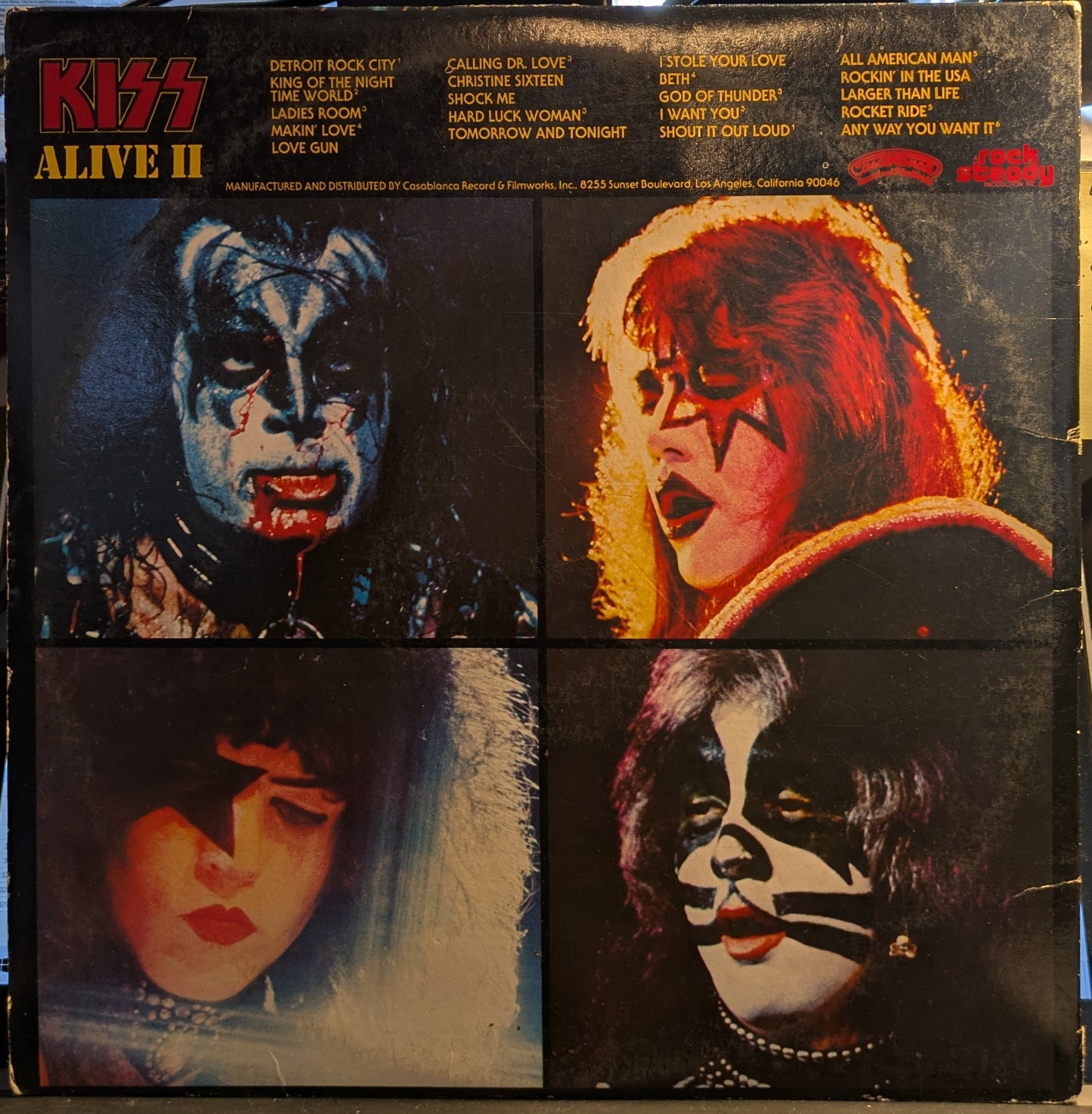 Alive II (2xVINYL) | Very Good Plus (VG+) Very Good (VG) - METAL / USED *VERY GOOD+*