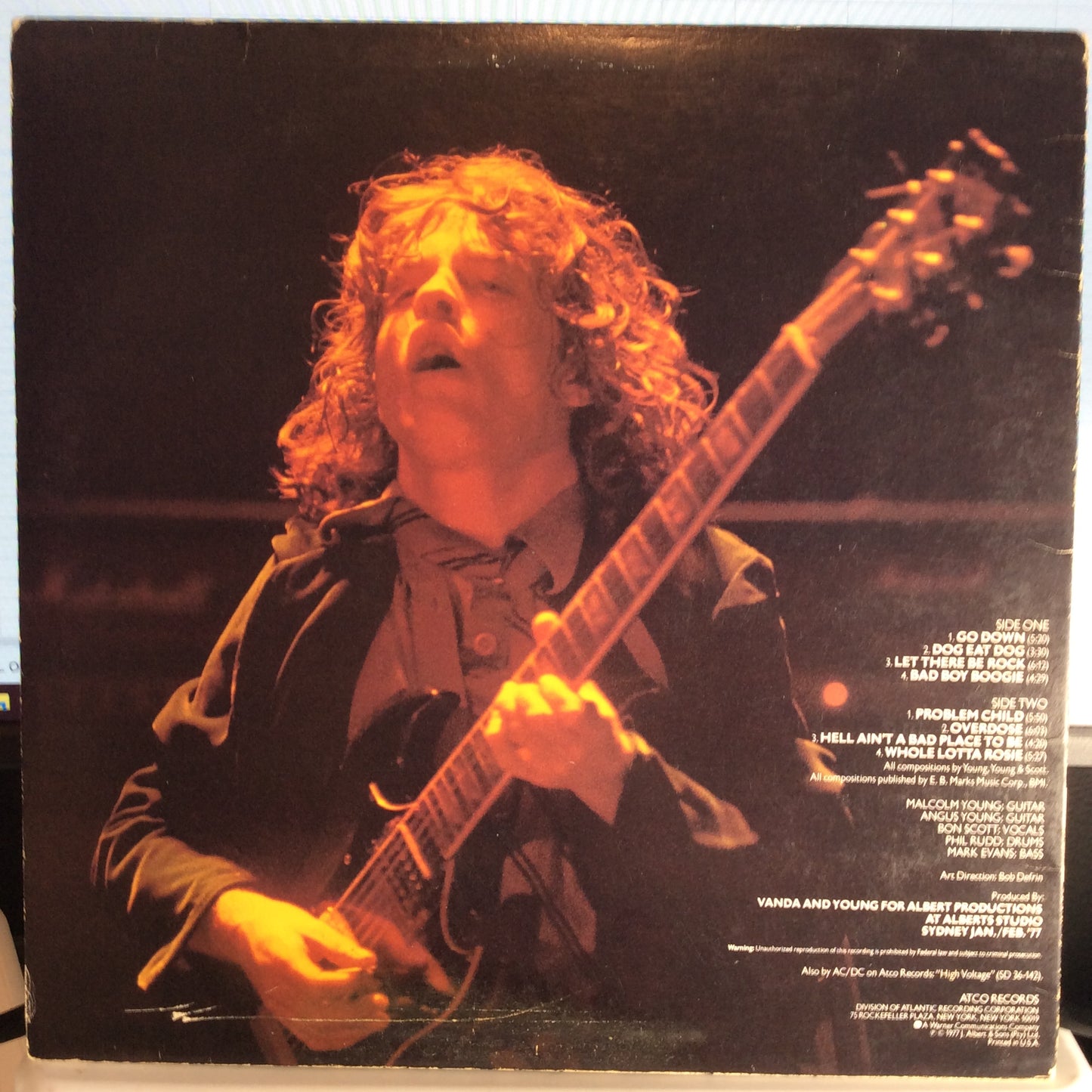 Let There Be Rock (VINYL) | Very Good Plus Plus (VG++) Very Good Plus (VG+) - METAL / USED *VERY GOOD++*