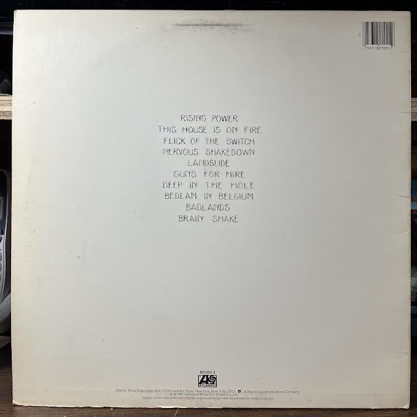 Flick Of The Switch (VINYL) | Very Good Plus (VG+) Excellent (EX) - METAL / USED *VERY GOOD+*