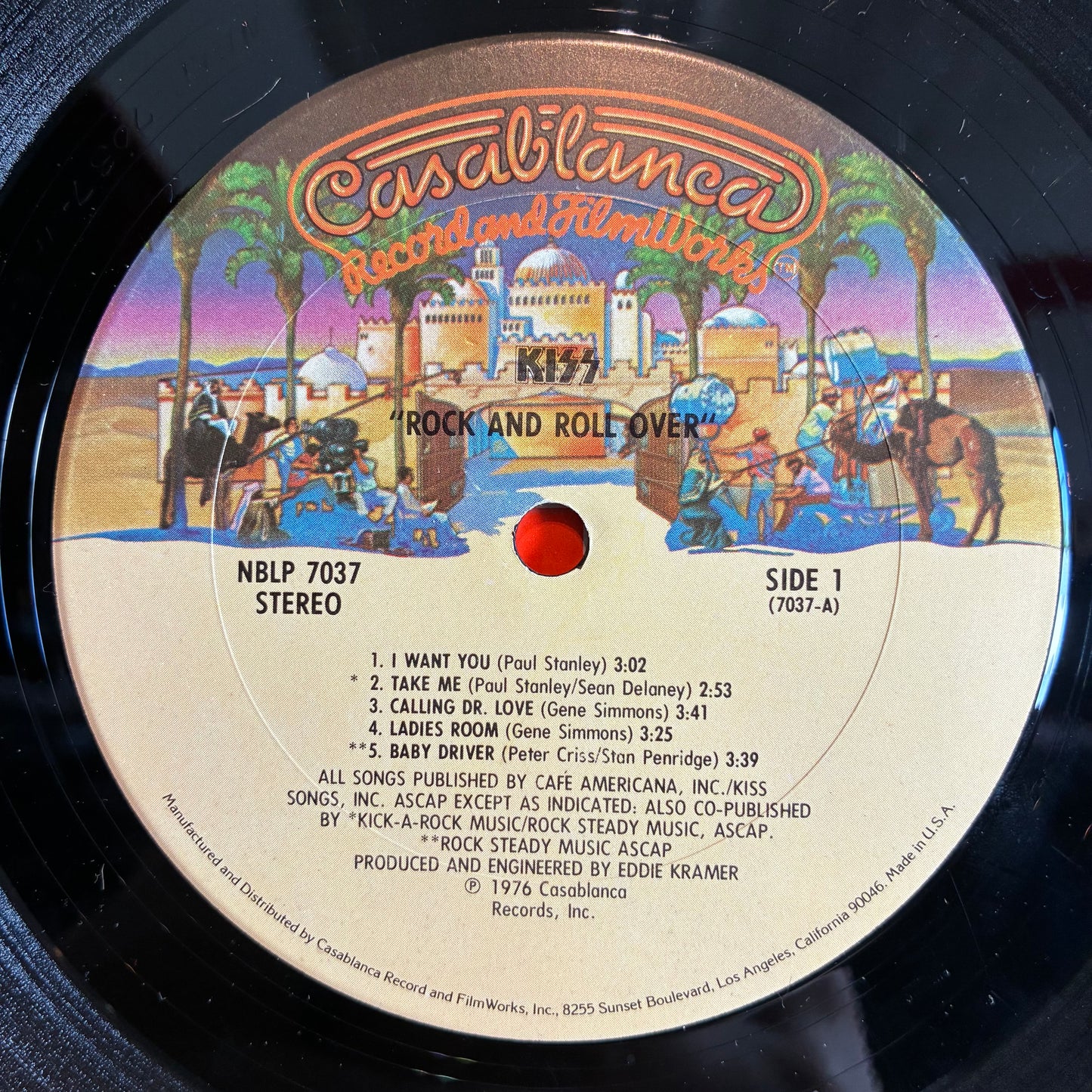 Kiss - Rock And Roll Over (VINYL) | Very Good (VG) Very Good Plus (VG+) - METAL / USED *VERY GOOD*