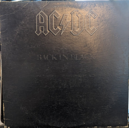 AC/DC Back In Black *SPECIALTY* LP Very Good (VG) Very Good (VG)
