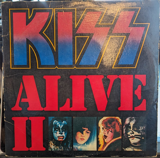 Kiss Alive II *TERRE HAUTE* 2xLP Very Good (VG) Very Good (VG)