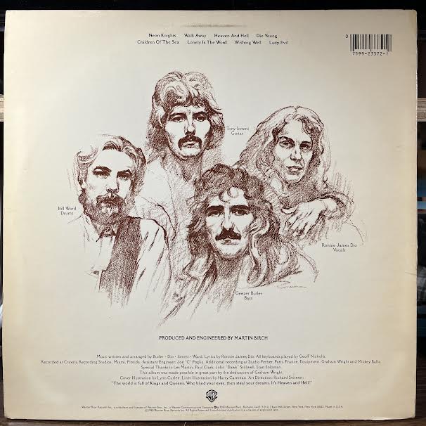 Heaven And Hell (VINYL) | Very Good (VG) Very Good (VG) - METAL / USED *VERY GOOD*