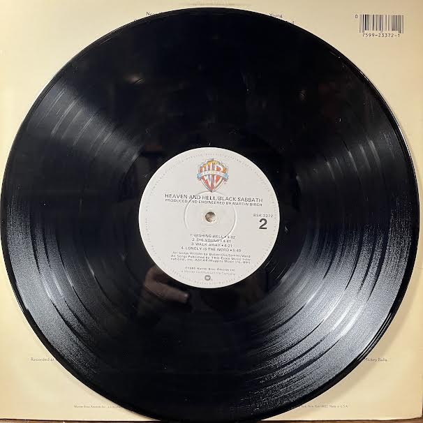 Heaven And Hell (VINYL) | Very Good (VG) Very Good (VG) - METAL / USED *VERY GOOD*