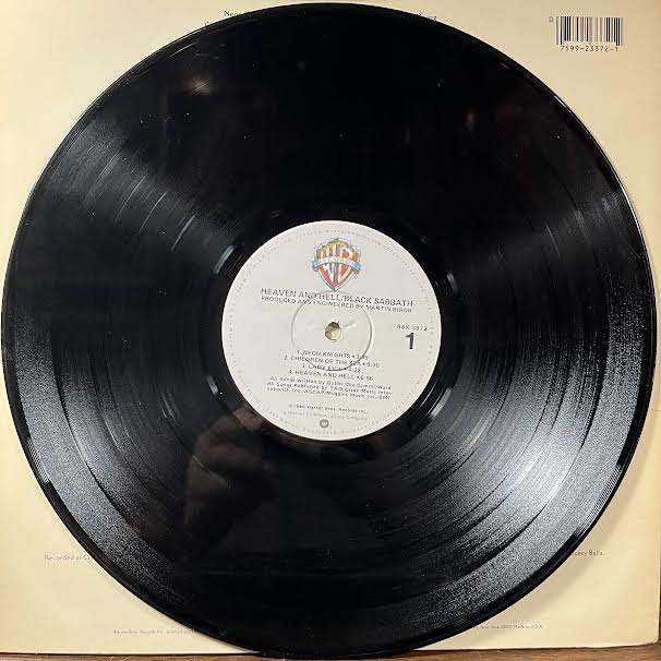 Heaven And Hell (VINYL) | Very Good (VG) Very Good (VG) - METAL / USED *VERY GOOD*