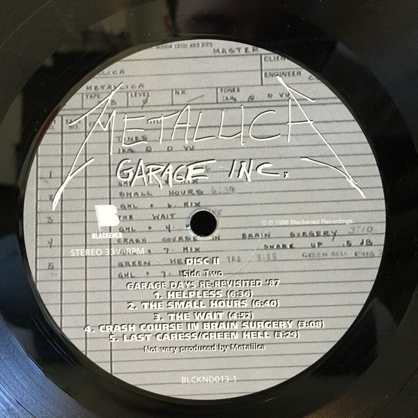 Garage Inc. | Mint (M) Mint (M) - METAL