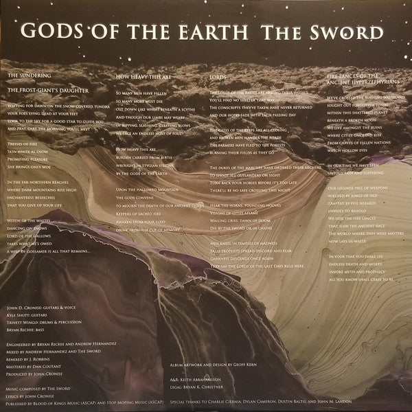 Gods Of The Earth | Mint (M) - METAL *SEALED/COLOR*