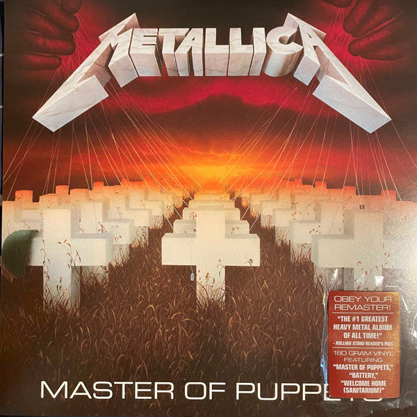 Master Of Puppets (180 GRAM VINYL) | Mint (M) Mint (M) - METAL *SEALED*