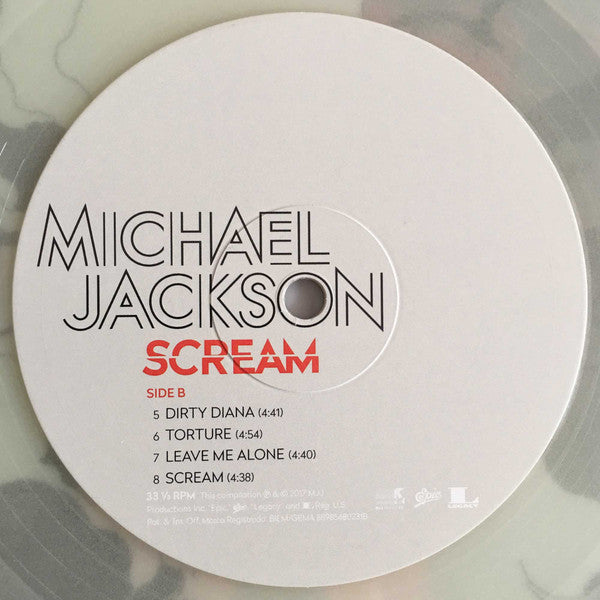 Scream (GLOW IN THE DARK + BLUE SPLATTER VINYL) | Mint (M) Mint (M) - POP *SEALED/COLOR*