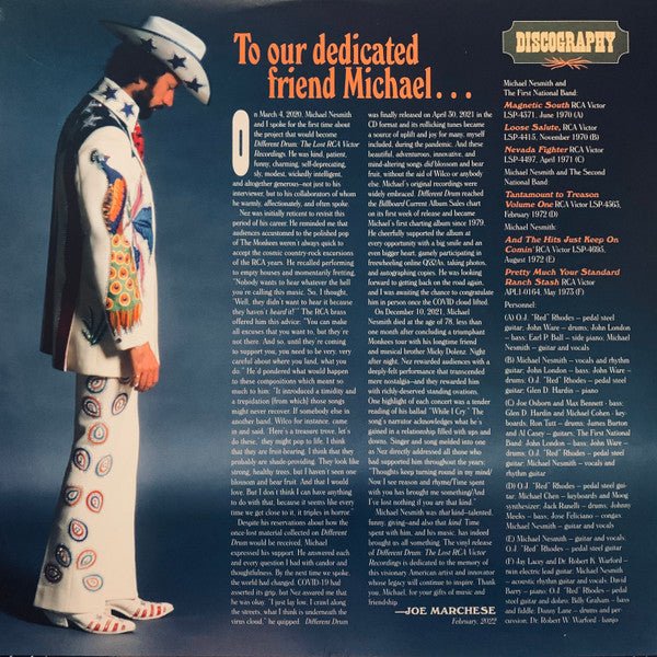 Different Drum: The Lost RCA Victor Recordings | Mint (M) Mint (M)