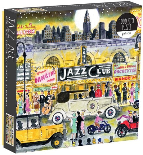 Michael Storrings Jazz Age 1000 Piece Puzzle (Puzzle) |