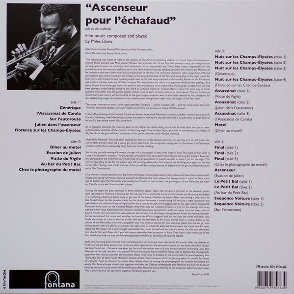 Ascenseur Pour L'Échafaud (Lift To The Scaffold) | Mint (M) Mint (M)