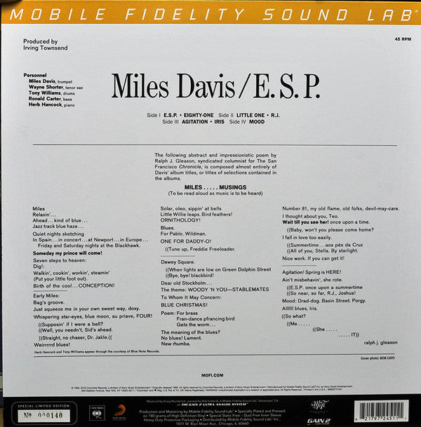 E.S.P. | Mint (M) Mint (M)