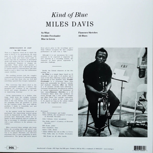 Kind Of Blue | Mint (M) Mint (M) - JAZZ *SEALED/BLUE*