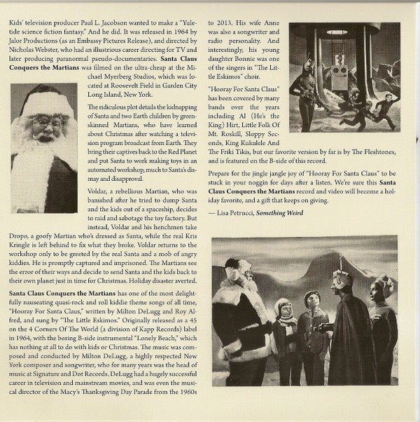 Hooray For Santa Claus | Mint (M) Mint (M) - HOLIDAY 45 & CD