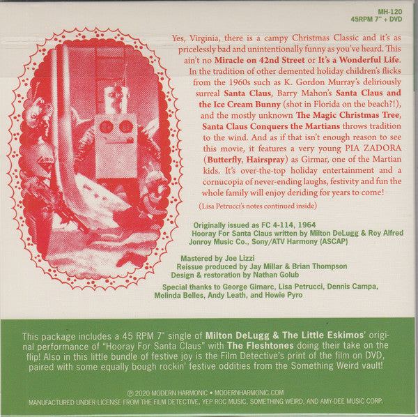 Hooray For Santa Claus | Mint (M) Mint (M) - HOLIDAY 45 & CD