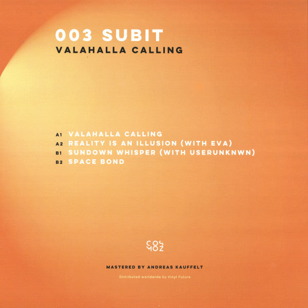 Subit - Valahalla Calling | Mint (M) Mint (M) - MINIMAL/BREAKS