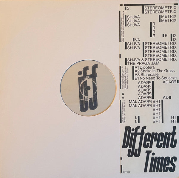 Shjva, Stereometrix – The Praga Jam (VINYL) | Mint (M) Mint (M) - MINIMAL *NEW*
