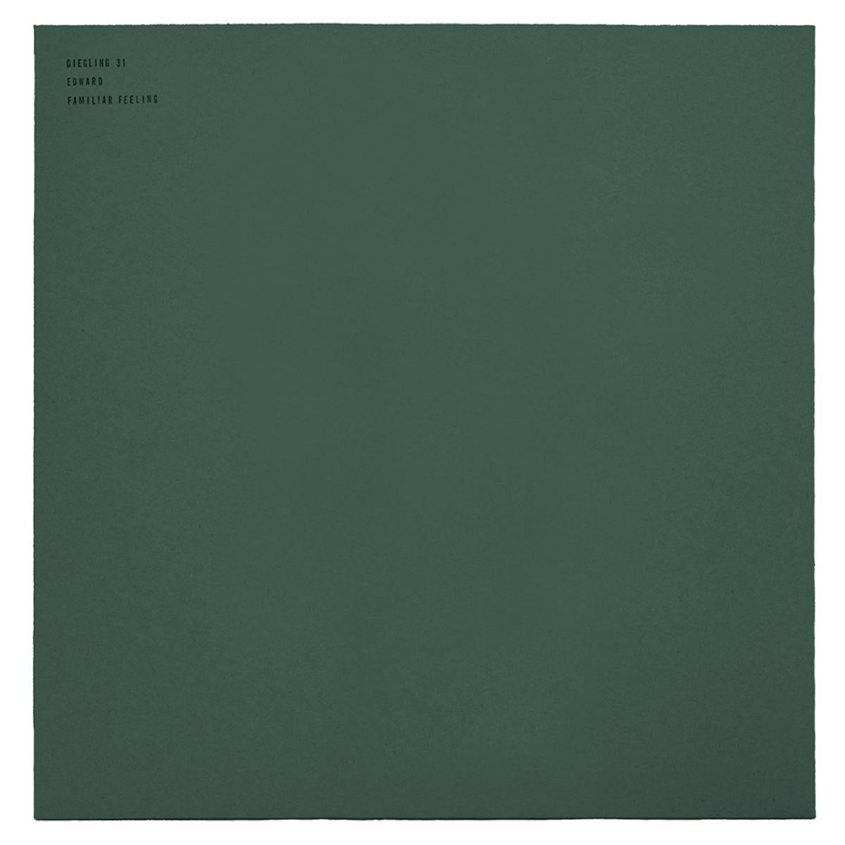 Edward - (PRESALE TBD) Familiar Feeling (VINYL 12" Giegling GIEGLING31) | NEW - MINIMAL *NEW*