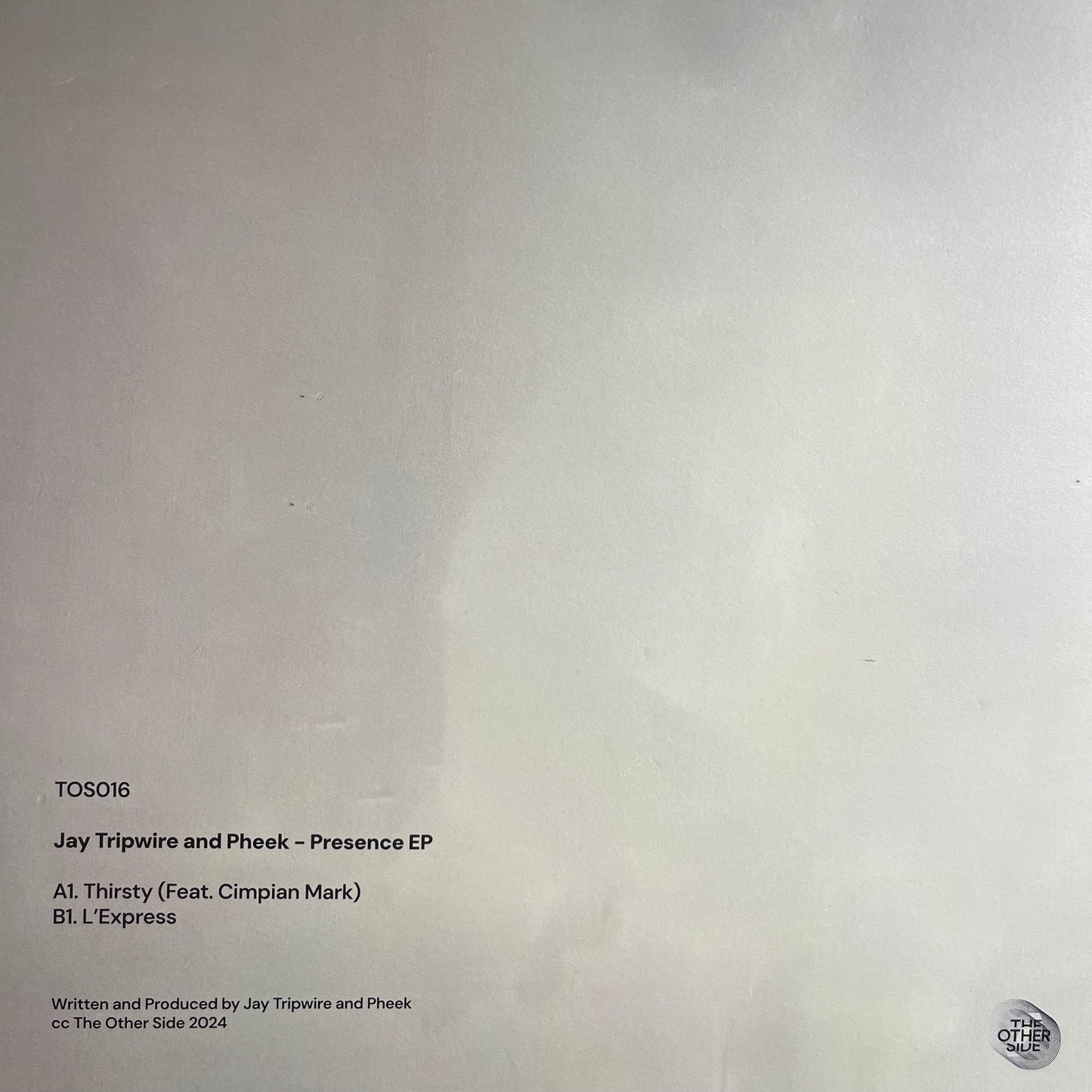 The Presence Ep (VINYL) | Mint (M) Mint (M) - MINIMAL *NEW*