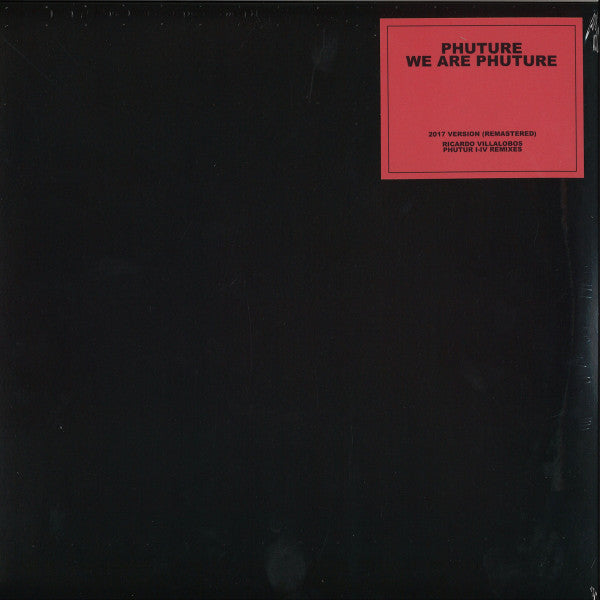 We Are Phuture (Ricardo Villalobos Phutur I - IV Remixes) | Mint (M) Mint (M)
