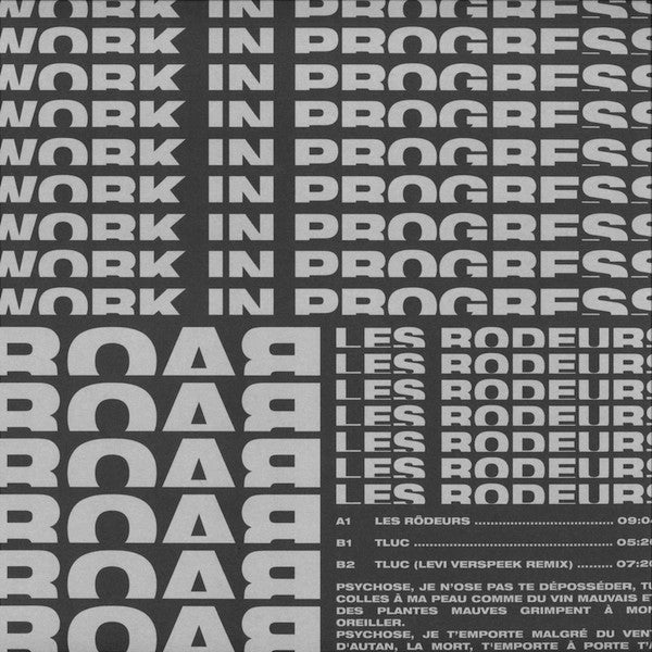 Les Rôdeurs (12" VINYL) | Excellent (EX) Excellent (EX) - MINIMAL / USED *EXCELLENT*