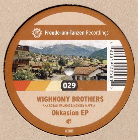 Wighnomy Brothers Okkasion EP 12" Near Mint (NM or M-) Near Mint (NM or M-)