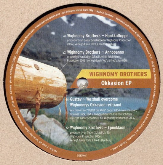 Wighnomy Brothers - Okkasion EP | Near Mint (NM) Near Mint (NM) - MINIMAL / USED *NEAR MINT*