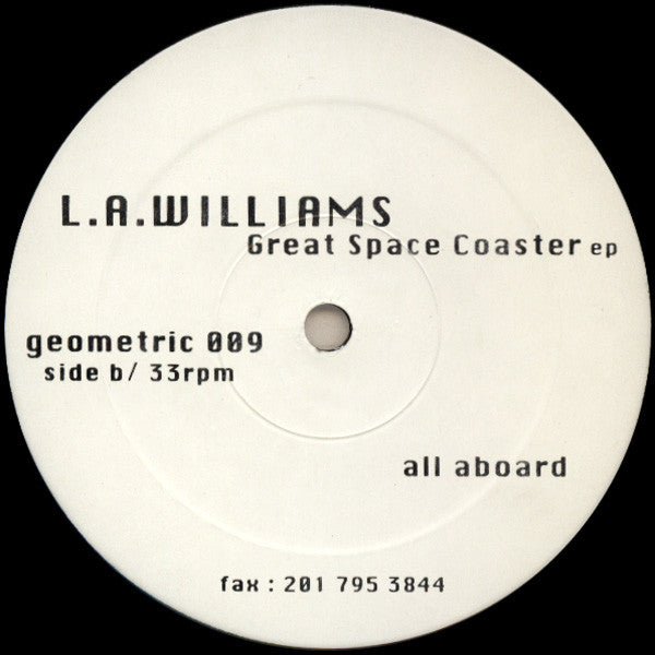 Great Space Coaster EP | Very Good Plus (VG+) Generic - MINIMAL / USED *VERY GOOD+*