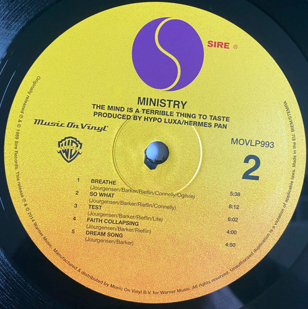 The Mind Is A Terrible Thing To Taste | Mint (M) Mint (M) - METAL *SEALED*