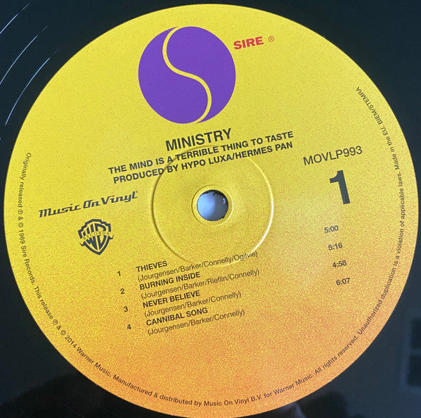 The Mind Is A Terrible Thing To Taste | Mint (M) Mint (M) - METAL *SEALED*
