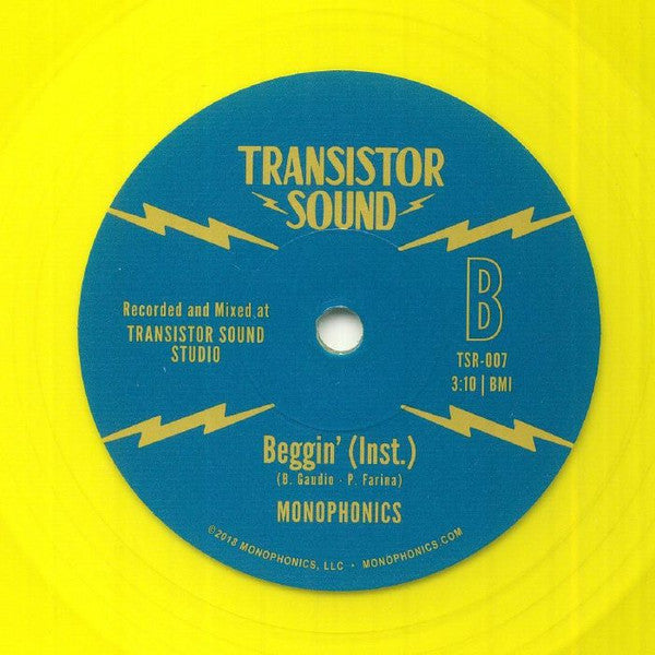 Beggin' (7" COLOR VINYL) | Mint (M) Generic - FUNK *NEW/COLOR*
