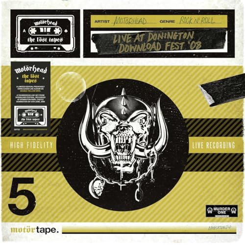Motörhead The Löst Tapes, Vol. 5 (Live at Donington, 2008) LP Mint (M) Mint (M)