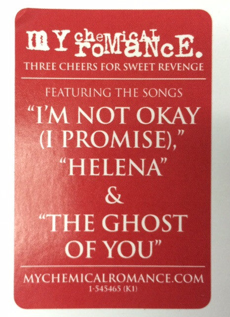 Three Cheers For Sweet Revenge | Mint (M) Mint (M) - PUNK *SEALED*