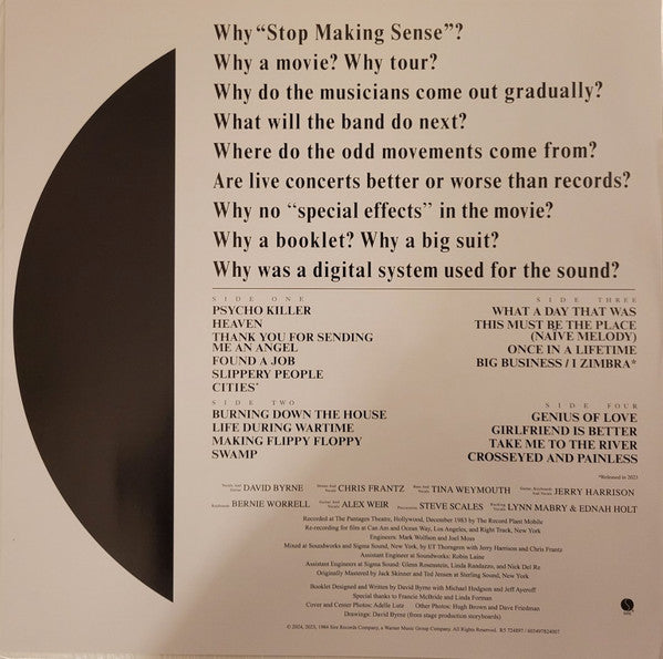 Stop Making Sense: Deluxe Edition | Mint (M) Mint (M)