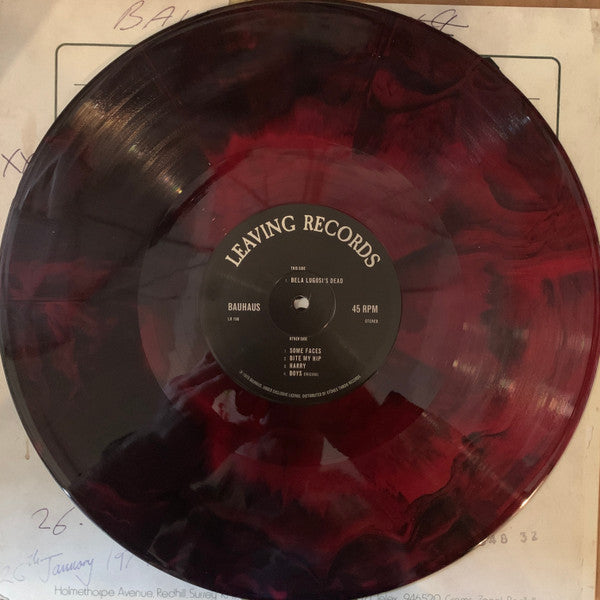 The Bela Session (IEX: RED & BLACK SPLATTER VINYL) | Mint (M) Mint (M) - NEW WAVE *SEALED/COLOR*