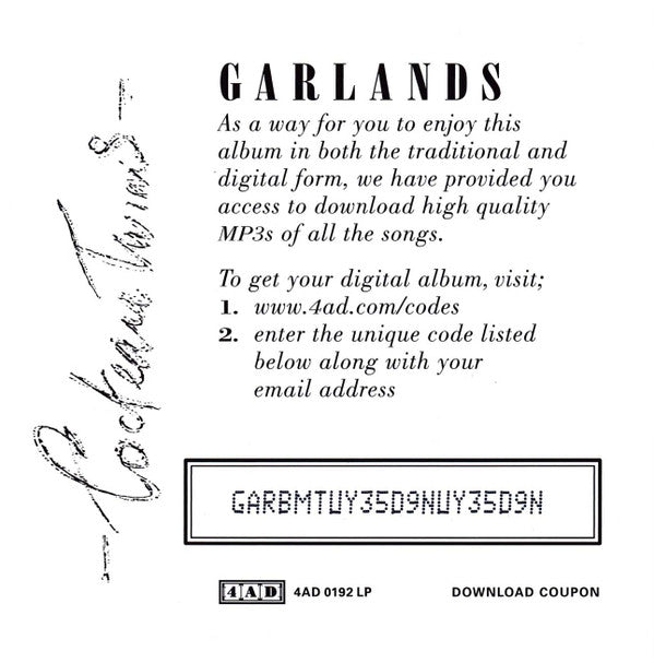Garlands | Mint (M) Mint (M) - NEW WAVE/POST-PUNK *SEALED*