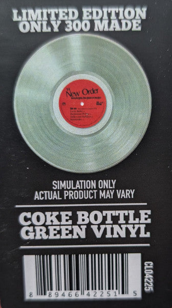 The New Order (COKE BOTTLE CLEAR VINYL) | Mint (M) Mint (M)