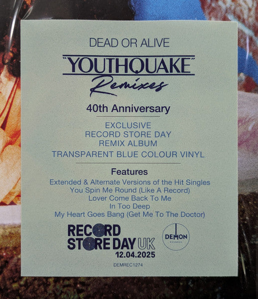 Youthquake Remixes *RSD* | - NEW WAVE *SEALED/COLOR*