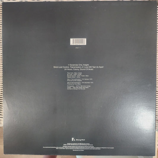 Peel Sessions (COLOR PROMO VINYL) | Mint (M) Mint (M) - NEW WAVE *SEALED/COLOR*